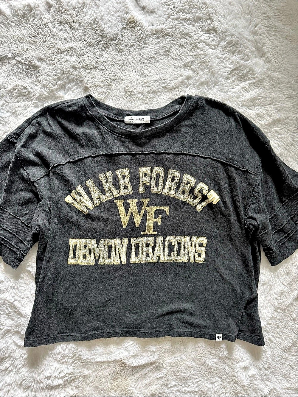 47 15 Wake Forest Demon Deacons Vintage Graphic Tee